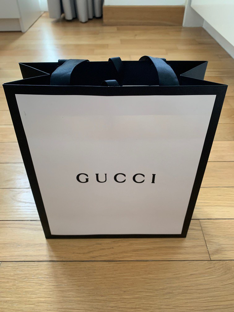 Gucci Paper Bag, Luxury, Accessories on Carousell