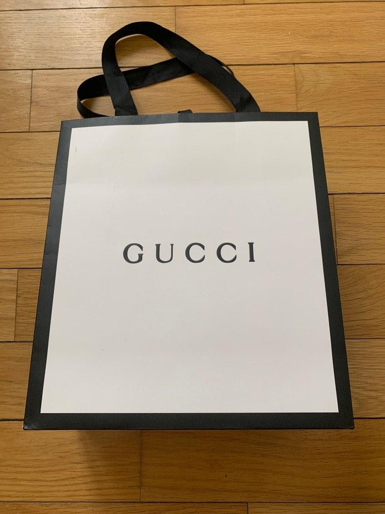 Gucci Paper Bag, Luxury, Accessories on Carousell