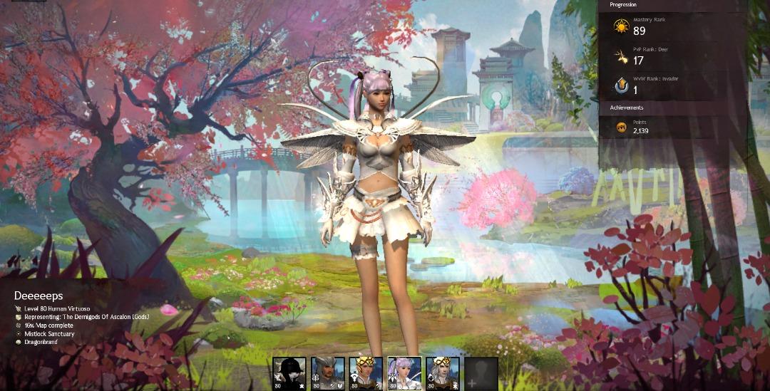 Guild Wars 2 Account (Deluxe Collection) + Griffon Unlocked, Video