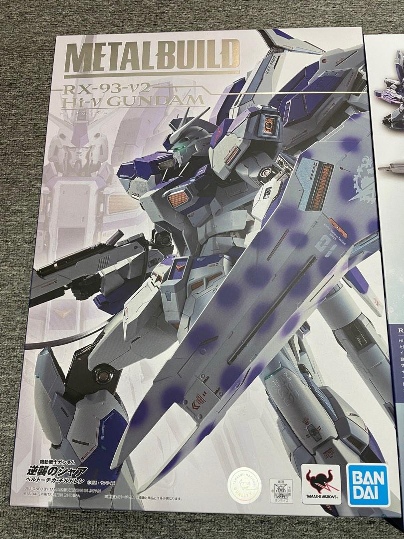 現貨全新日本版不議價 METAL BUILD Hi nu gundam 高達RX-93-ν2 Gundam