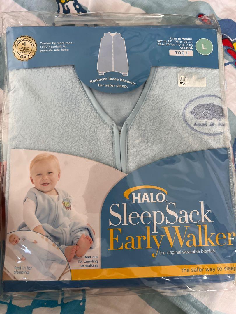 halo sleepsack early walker, 兒童＆孕婦用品, 嬰兒及小童流行時尚 Carousell