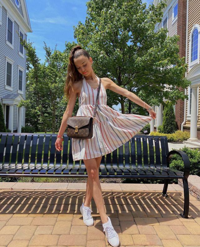 summer rainbow dress