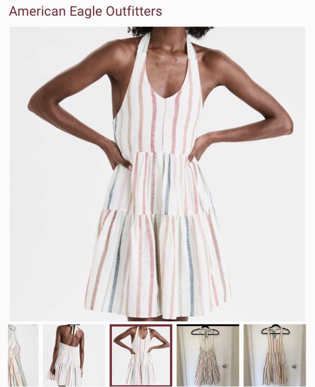 American eagle halter dress discount