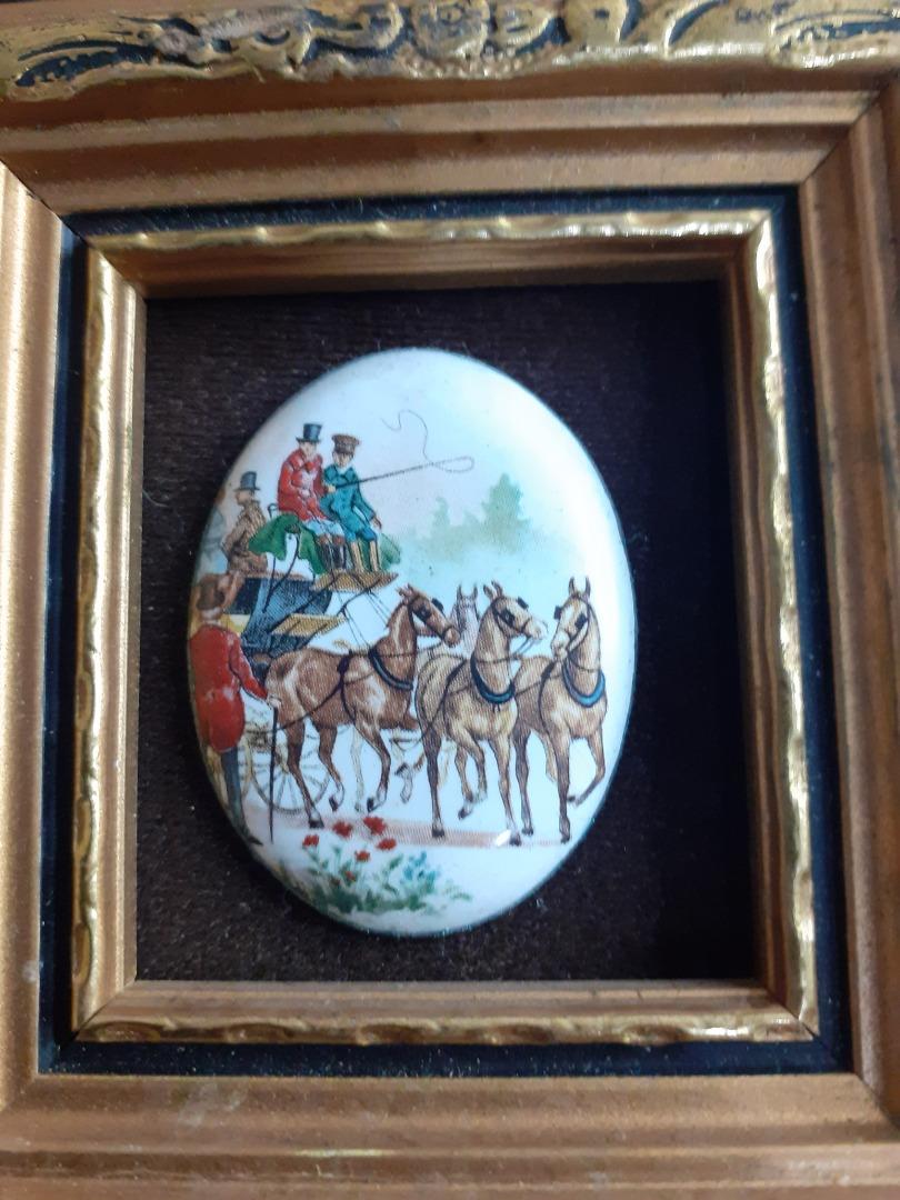 Handmade Enamel Artwork on Copper by P.G. Collins (Category: Wall Decor) located in Paranaque City. Submitted by donjuan_thegreat (Listing ID 1179843300, Image 3). Description: Item in very good vintage condition Purchased in Paris Made in England Material: Copper, Ceramic and Wood Dimensions: H 9 cm L 8.5 cm Thickness 1.8 cm For pick-up in UPS 5 Paranaque or can ship at buyer's expense .