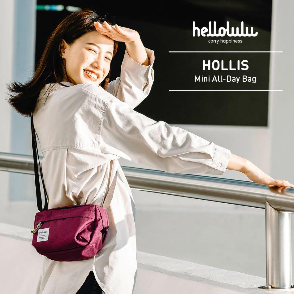 Hellolulu Hollis Mini All Day Bag in Burgundy