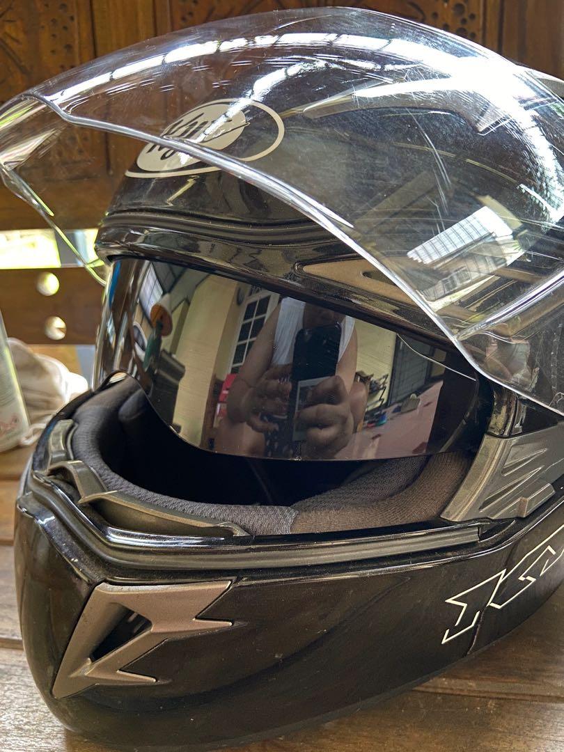 Kyt double hotsell visor full face