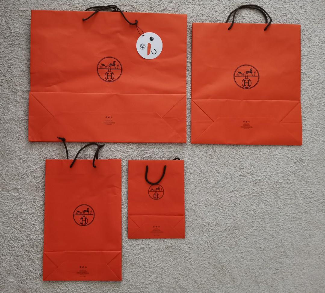Hermes, Bags, Authentic Hermes Paper Bag 1x 12x 4