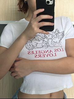 H&M Ribbed T-Shirt