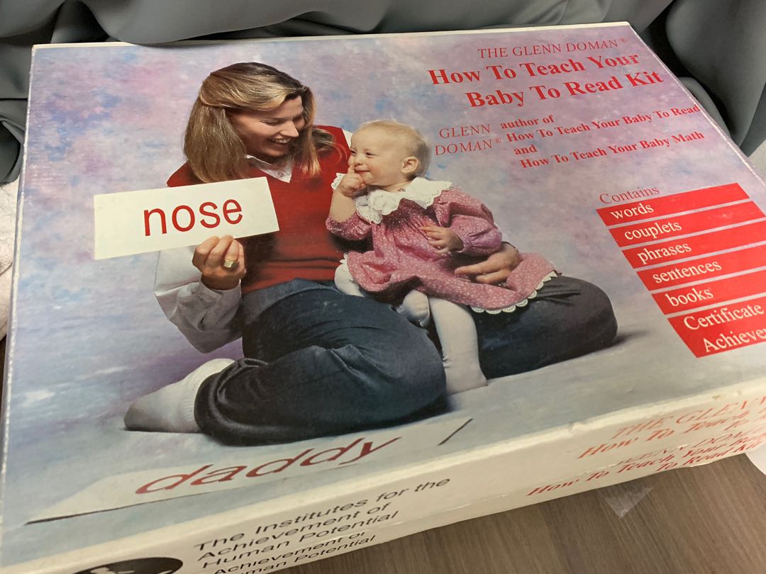 How to Teach Your Baby to Read Glenn Doman, Hobbies & Toys, Books