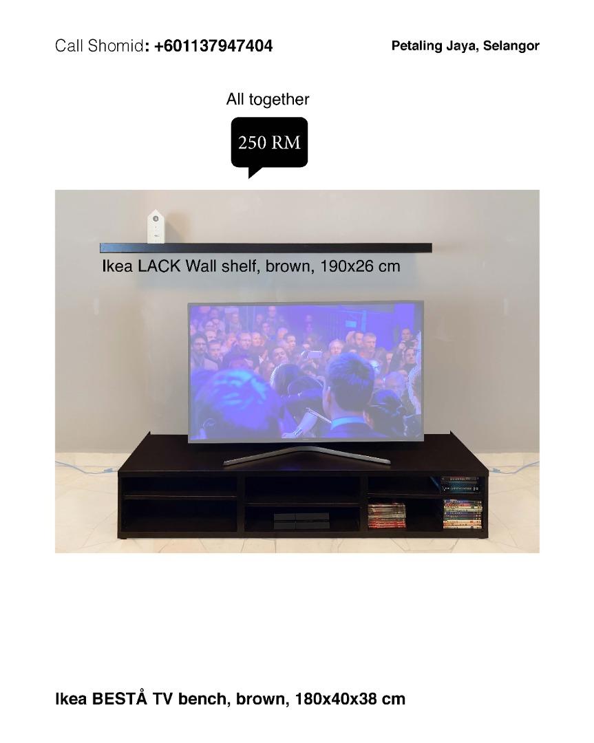 Ikea besta 180x40x38 deals cm