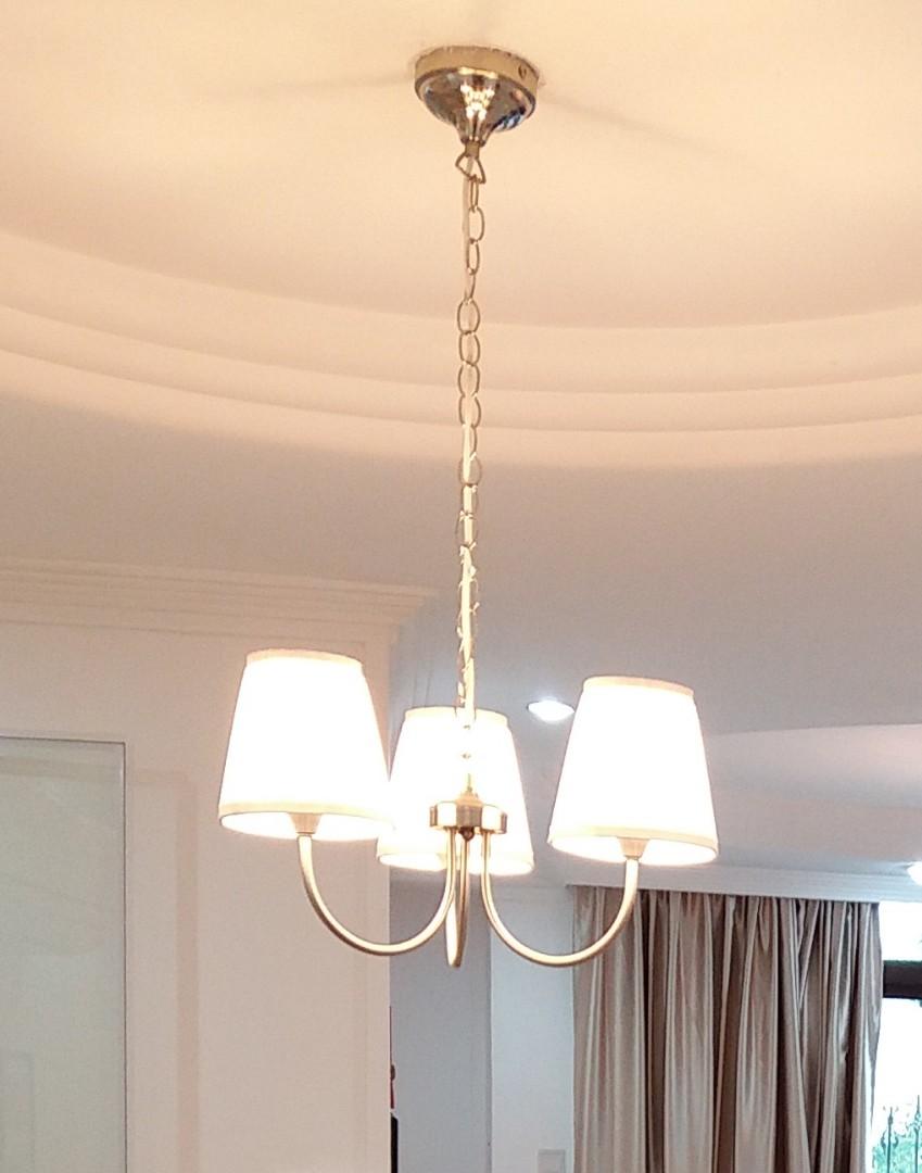 Ikea ceiling light chandelier for sale, Furniture & Home Living