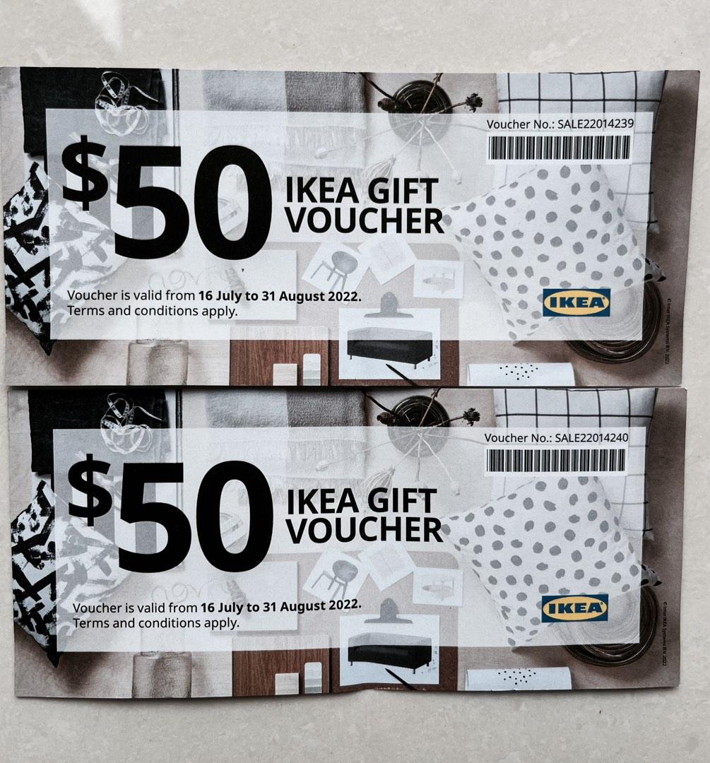 IKEA voucher, Tickets & Vouchers, Vouchers on Carousell