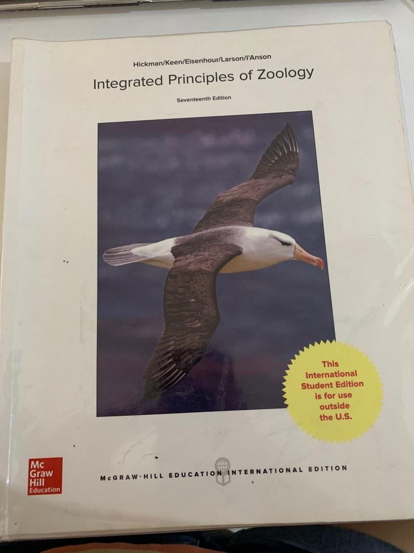 Integrated Principles of Zoology 17th Edition, Hobbies & Toys, Books