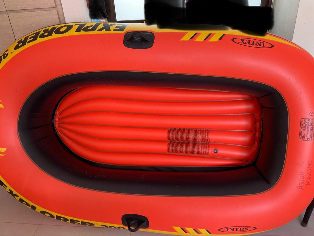 INTEX explorer 300 inflatable boat, TV & Home Appliances, Other Home ...