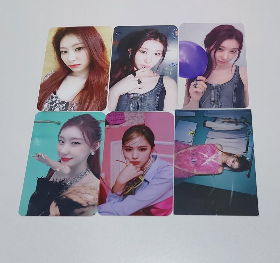 ITZY CRAZY IN LOVE PHOTOCARD 特典小卡RYUJIN CHAERYEONG 留真彩領 