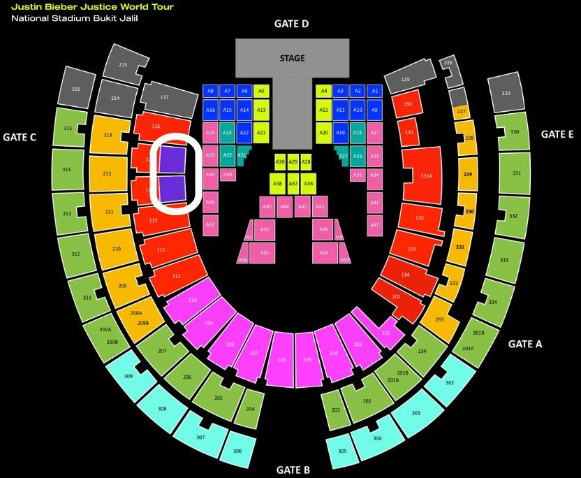 Justin Bieber World Tour Concert (Hold On” VIP Packages ticket