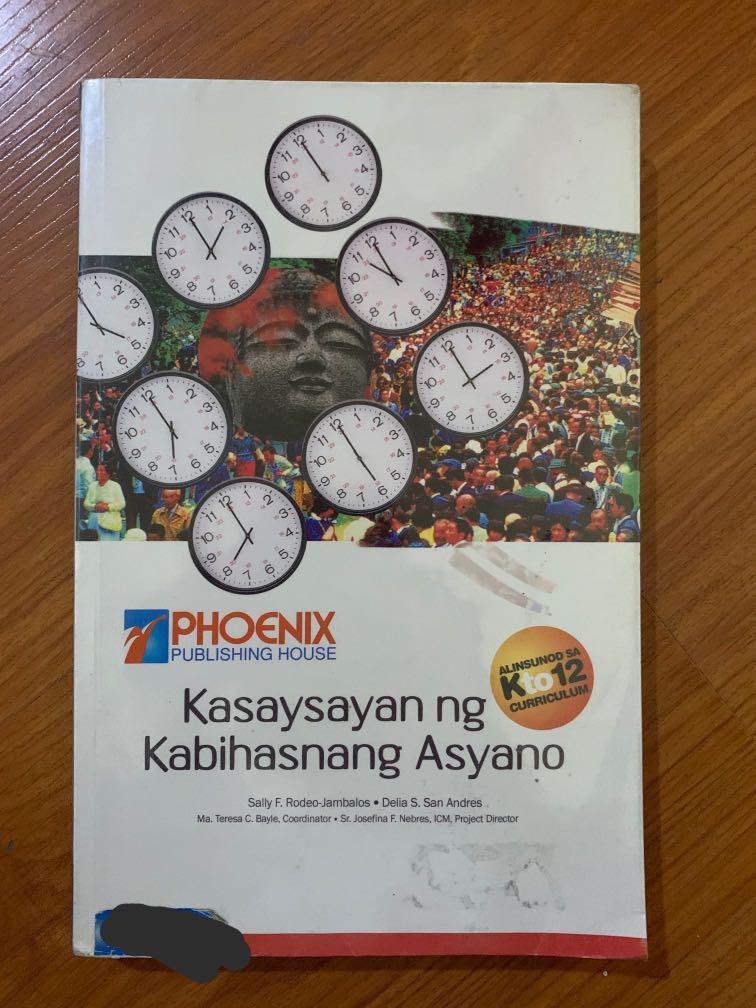 Kasaysayan ng Kabihasnang Asyano (Category: Textbooks) located in Manila. Submitted by essentials.mnl (Listing ID 1179687467, Image 1). Description: dm for more pics n vids used for grade 7 has minimal writings.