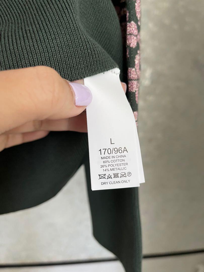 Kate spade metallic jumper size L new. $2500, 女裝, 上衣, 長袖衫- Carousell
