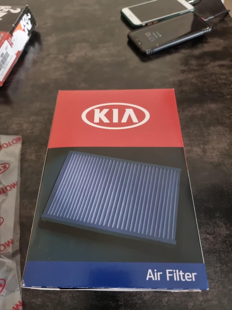 KIA HYUNDAI enginer air filter, Car Accessories, Accessories on Carousell