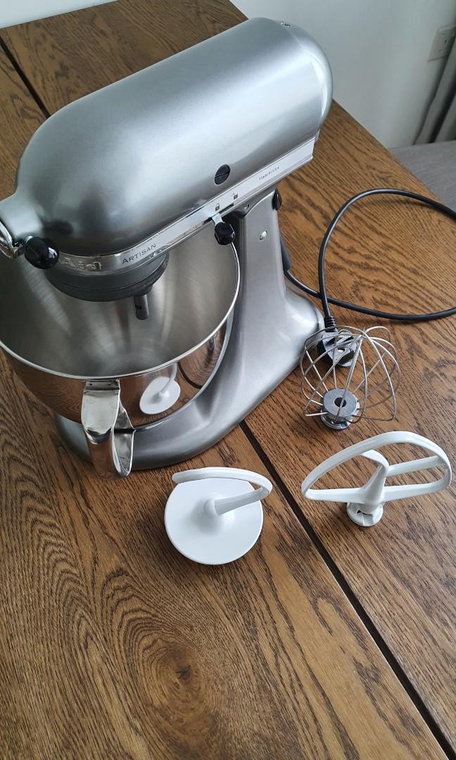 KitchenAid Artisan Mixer Tilt Head 4.8L Silver, TV & Home Appliances