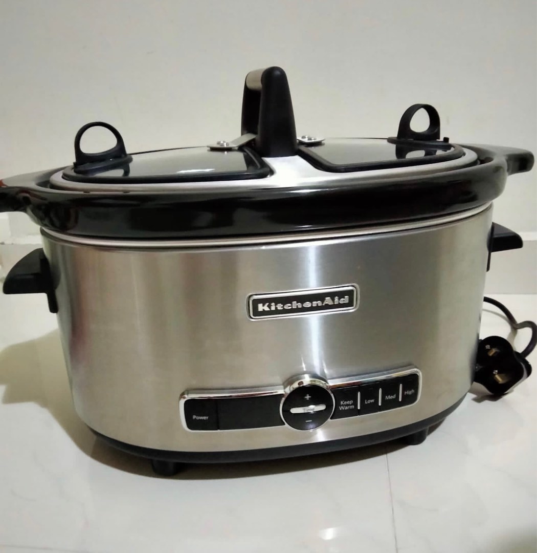 KitchenAid KMC4241SS Electric Multi Steamer Slow Cooker, 4 Qt