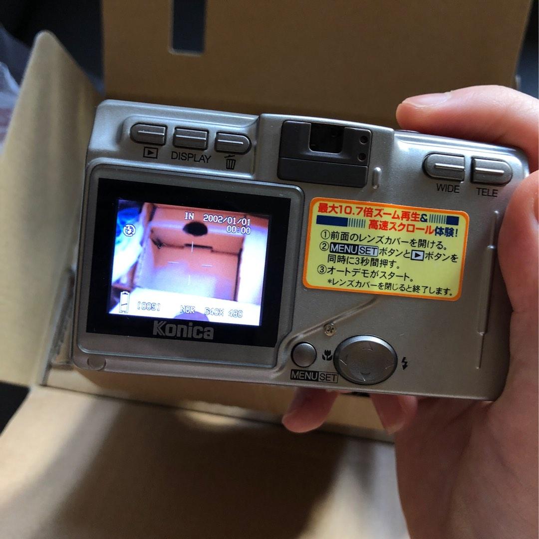 KONICA DIGITAL Revio KD310Z 全新 ccd相機 舊數碼相機 old digital camera, 興趣及遊戲