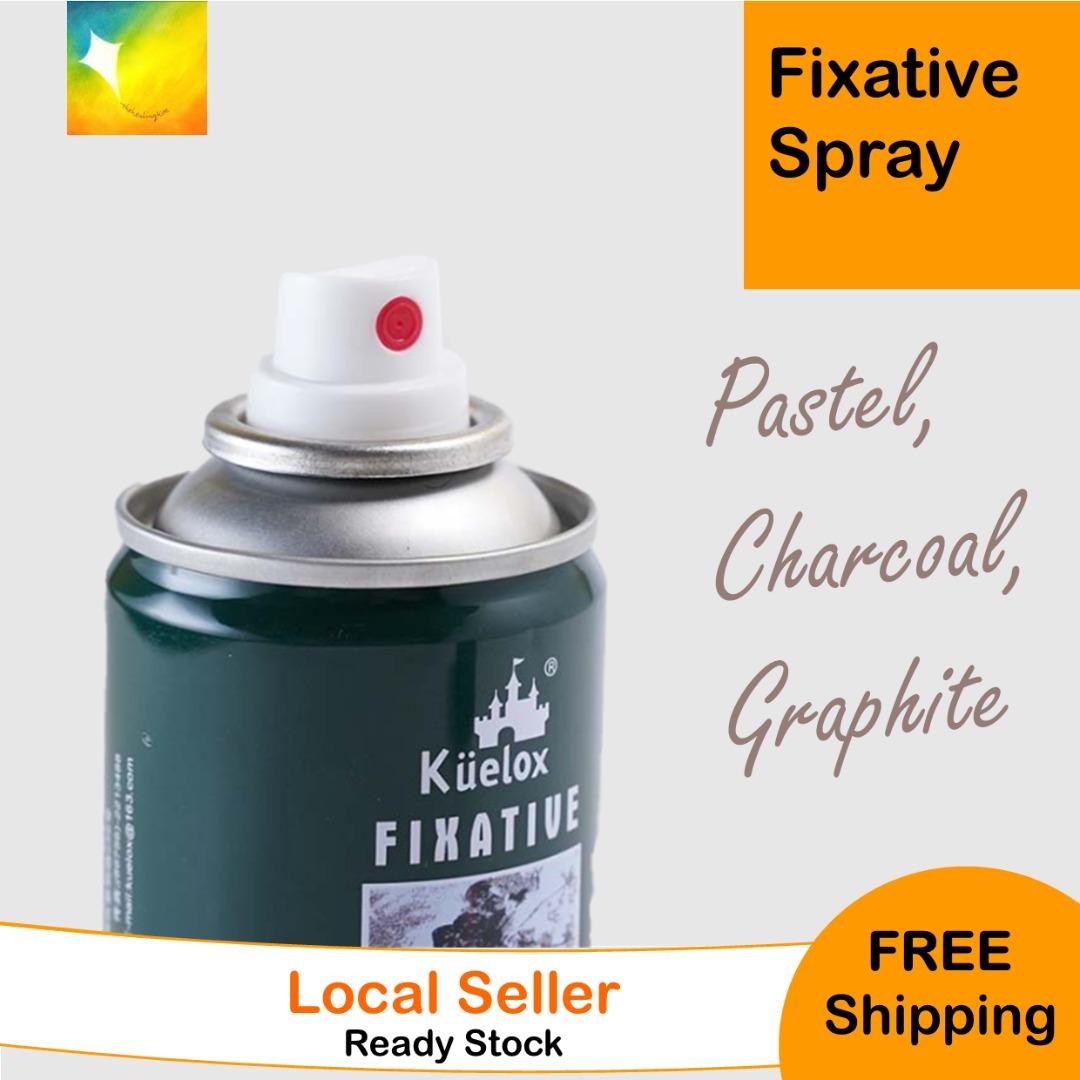 Kuelox Artist Fixative Spray Pastel Charcoal Graphite Pastel Nagomi