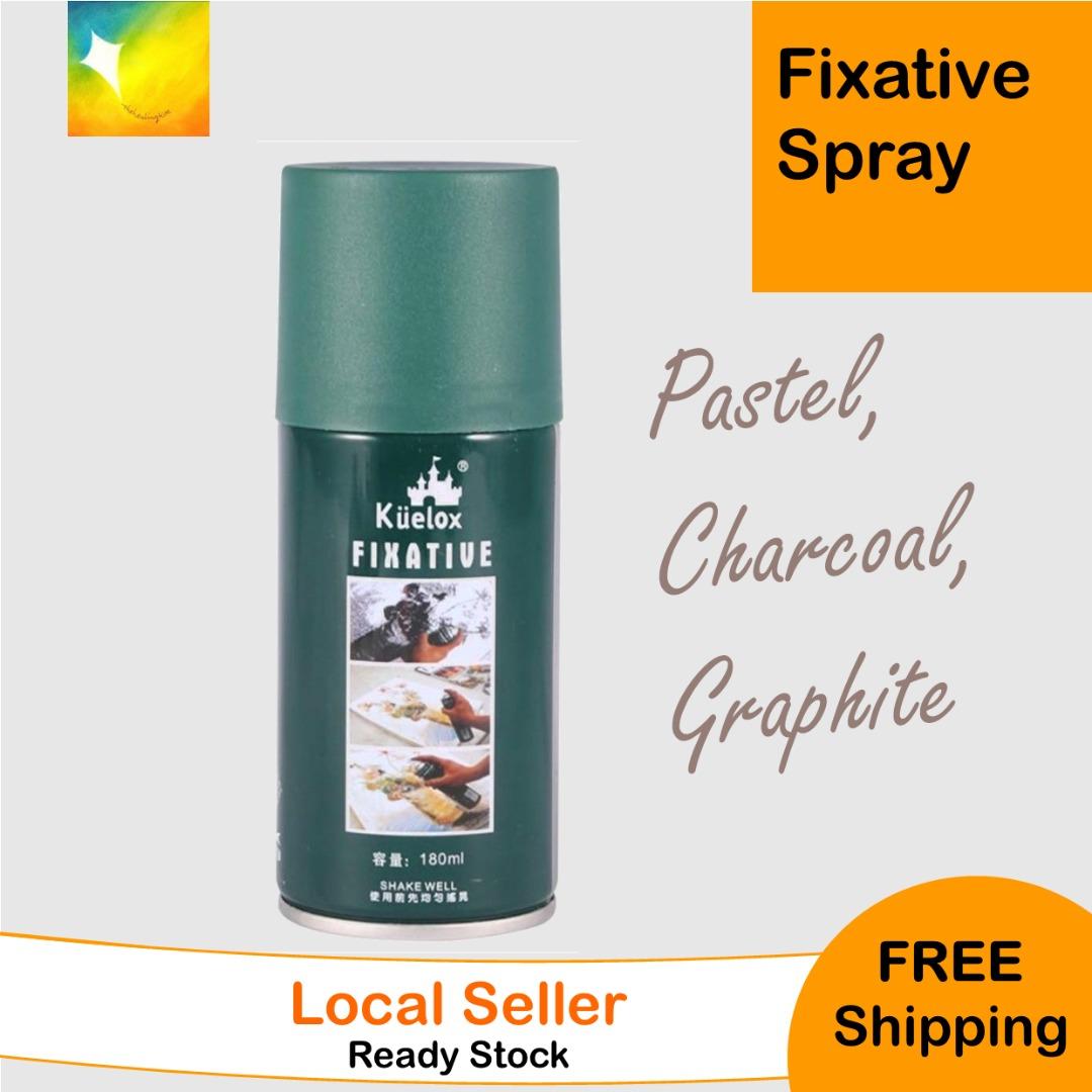 Kuelox Artist Fixative Spray Pastel Charcoal Graphite Pastel Nagomi