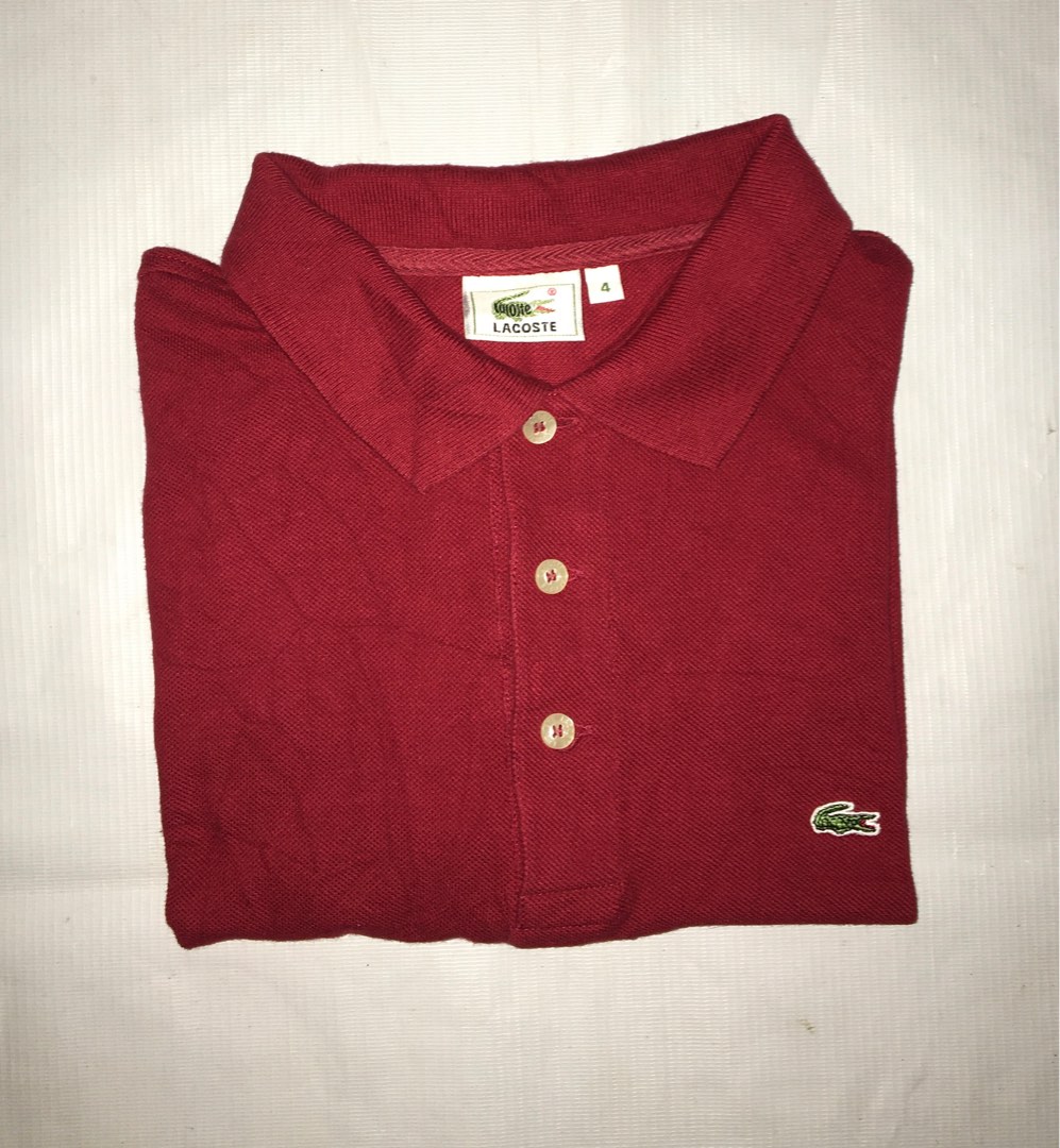 Lacoste 4, Men's Fashion, Tops & Sets, Tshirts & Polo Shirts on Carousell
