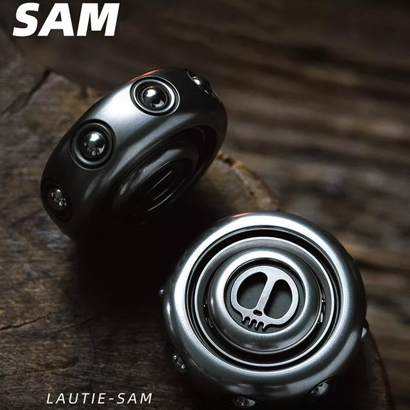 Lautie Sam Ring Metal Hand Spinner | Lautie SAM Ring Metal Gyro Spinner ...