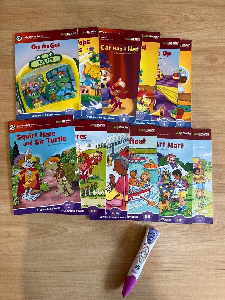 Leap frog leap reader pen plus 12 books, Hobbies & Toys, Books