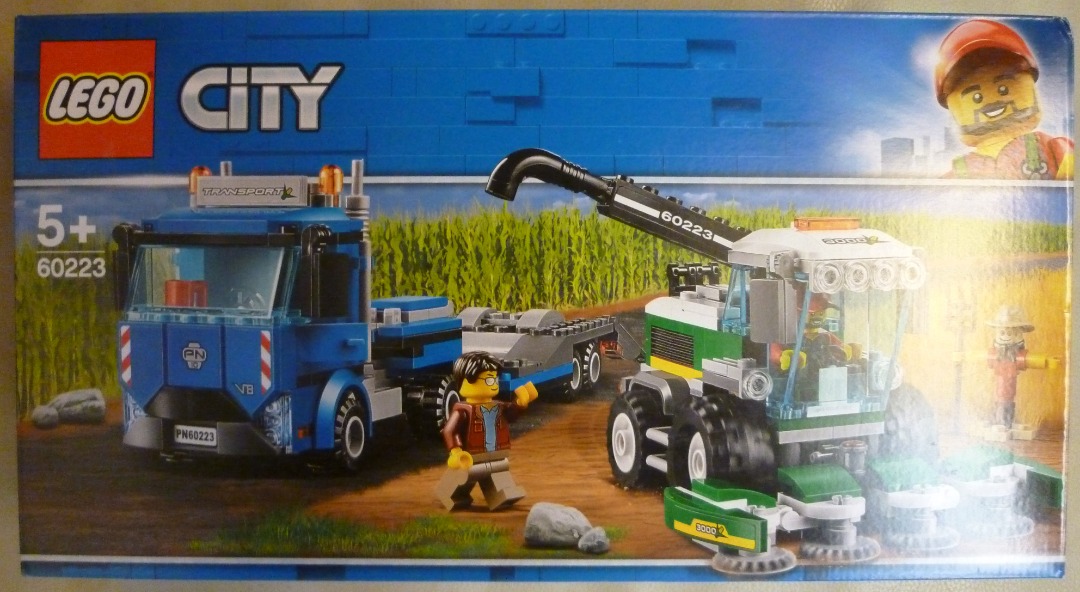 LEGO City 60223 Harvester Transport (全新絕版未開MISB 與30590