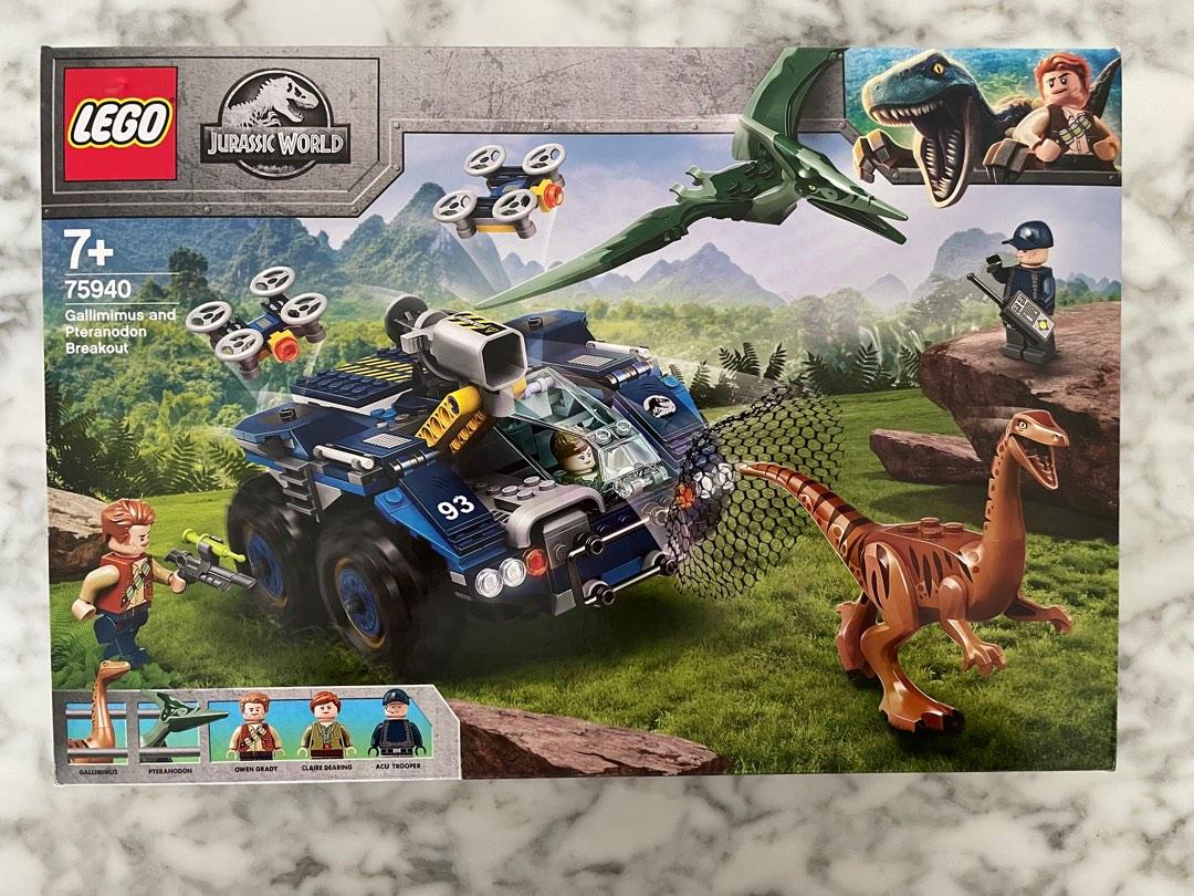 Lego Jurassic World Gallimimus And Pteranodon Breakout 75940 Hobbies And Toys Toys And Games On 