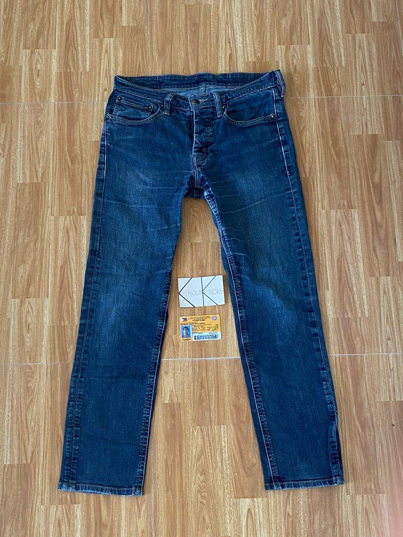 Levis 511 Button Fly Slim Fit Denim Pants, Men's Fashion, Bottoms, on Carousell