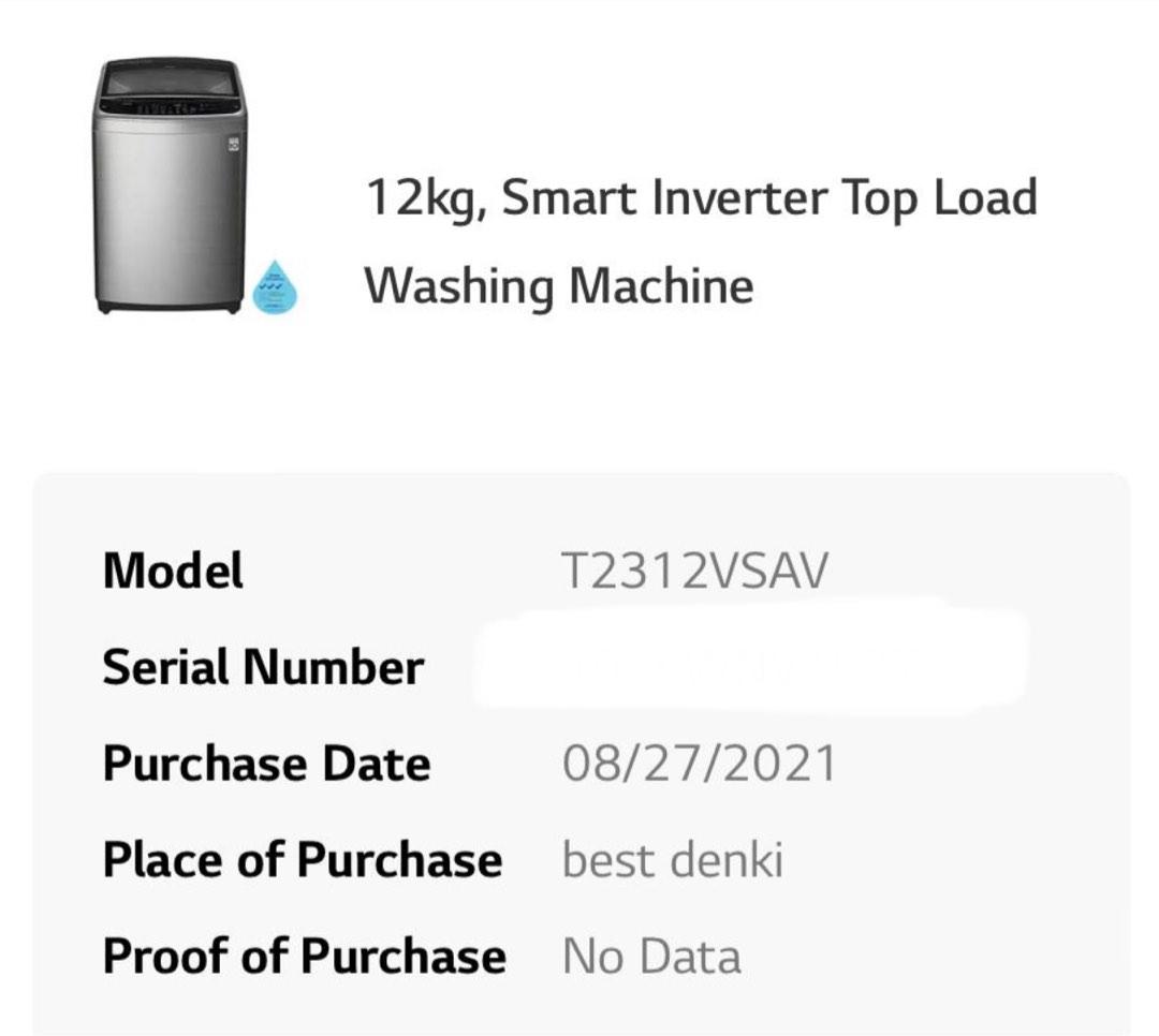 LG 12kg Top Load Washing Machine TV Home Appliances Washing lg-12kg-top-load-washing-machine-tv-home-appliances-washing