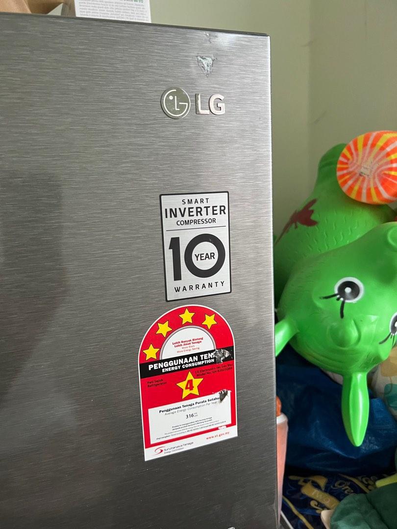 LG 2 Door Fridge 205L Inverter, TV & Home Appliances, Kitchen Appliances, Refrigerators