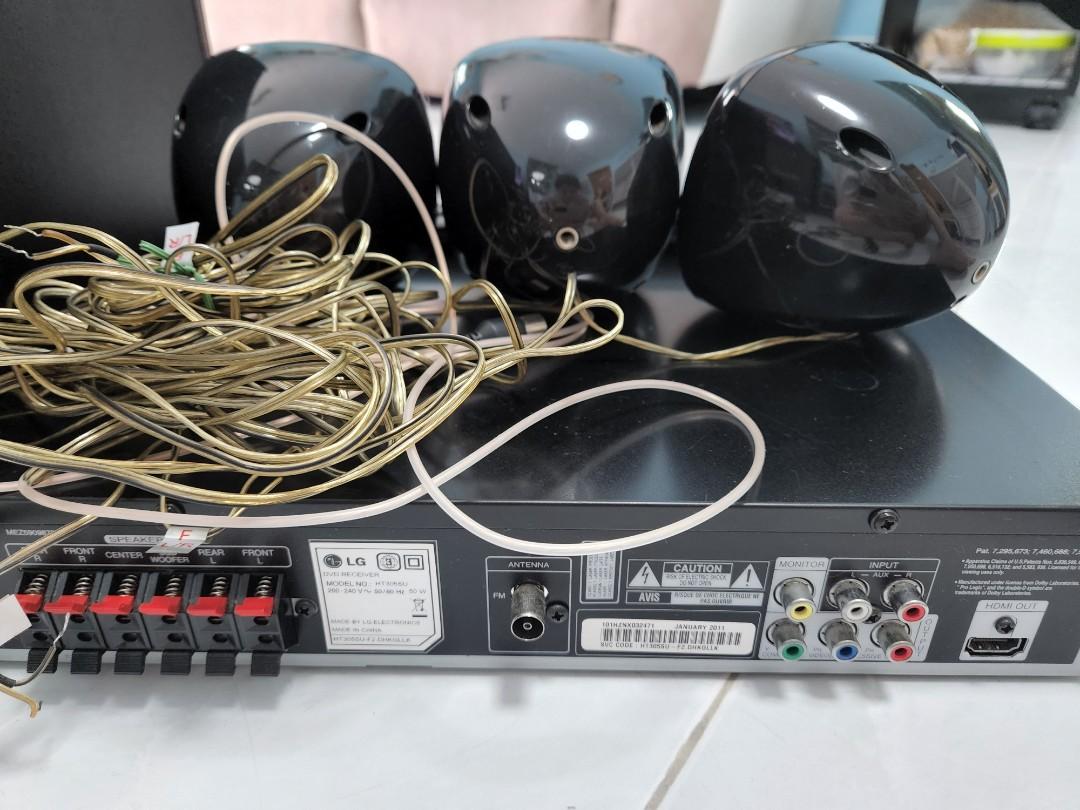 LG HT305SU DVD home theater, 音響器材, Soundbar、揚聲器、藍牙喇叭、耳擴 Carousell