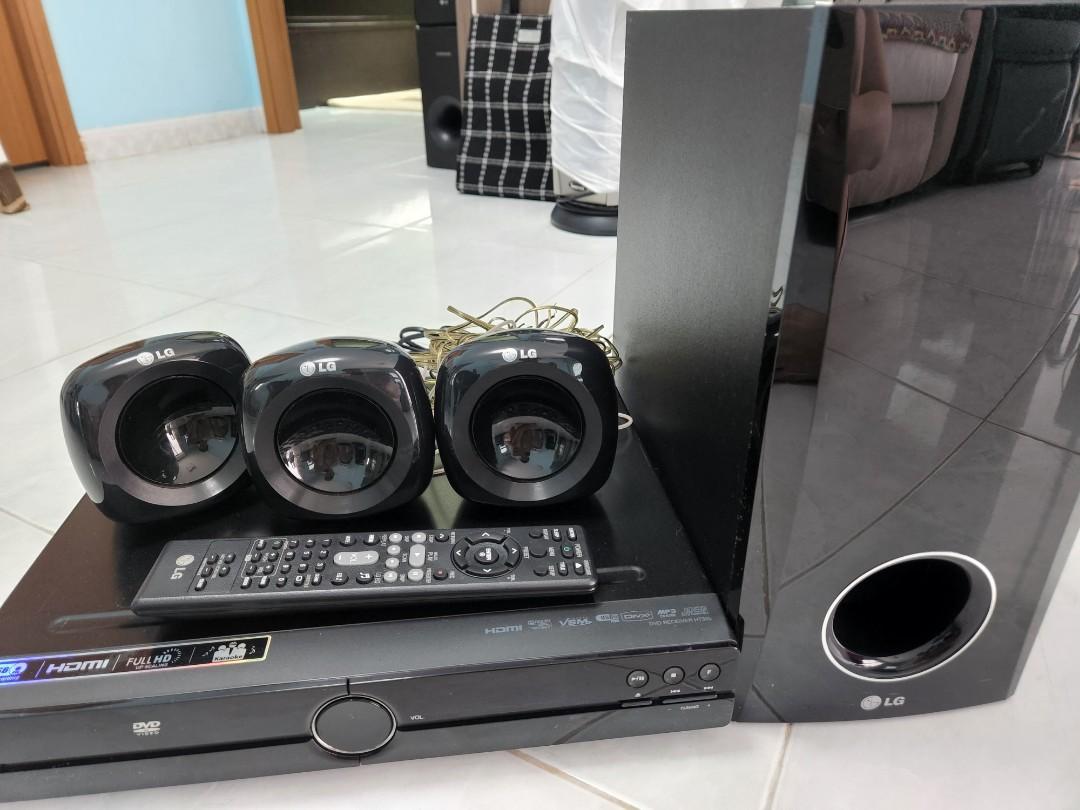LG HT305SU DVD home theater, 音響器材, Soundbar、揚聲器、藍牙喇叭、耳擴 Carousell