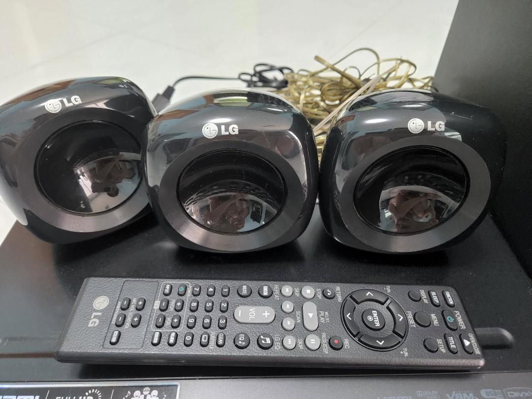 LG HT305SU DVD home theater, 音響器材, Soundbar、揚聲器、藍牙喇叭、耳擴 Carousell