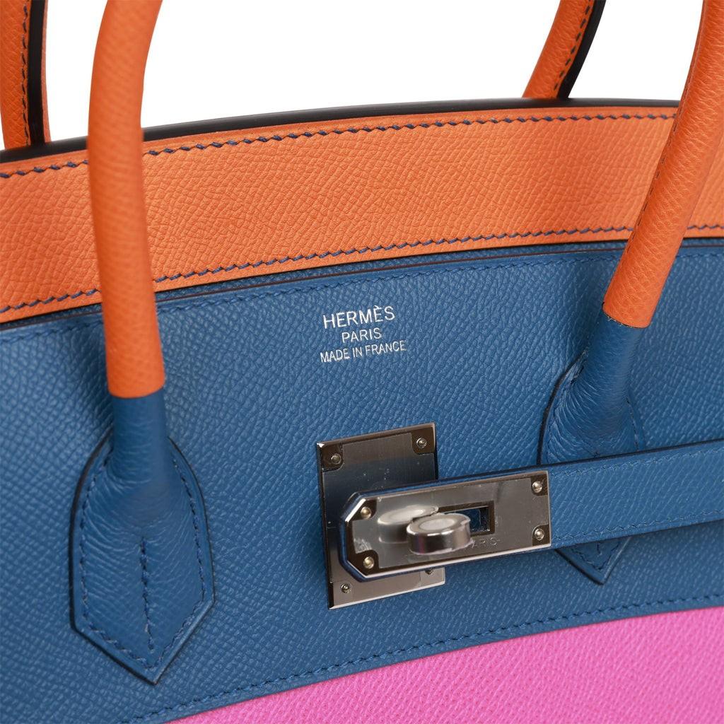 Hermes Sunset Rainbow Sellier Birkin 35 Limited Edition Bag