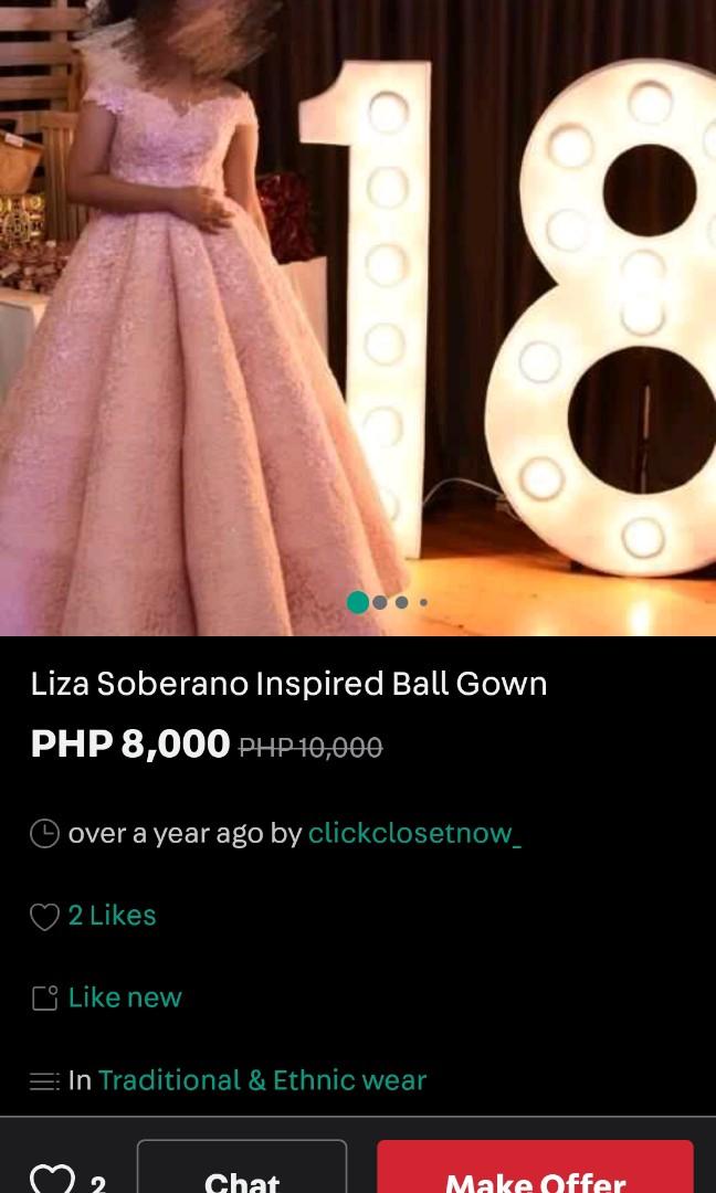 Gown Liza Soberano Inspired