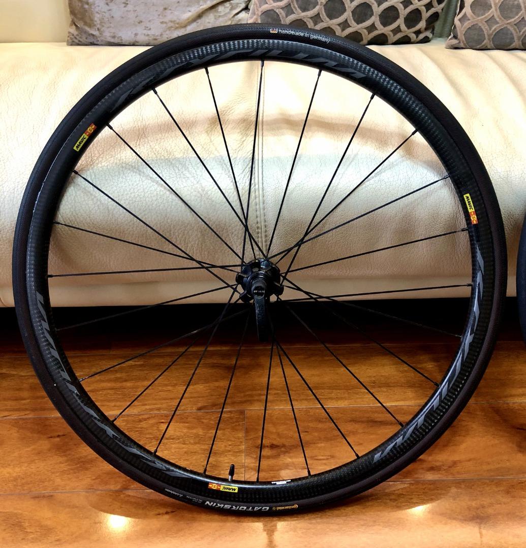 Mavic Ksyrium Pro Carbon SL C Wheelset Continental