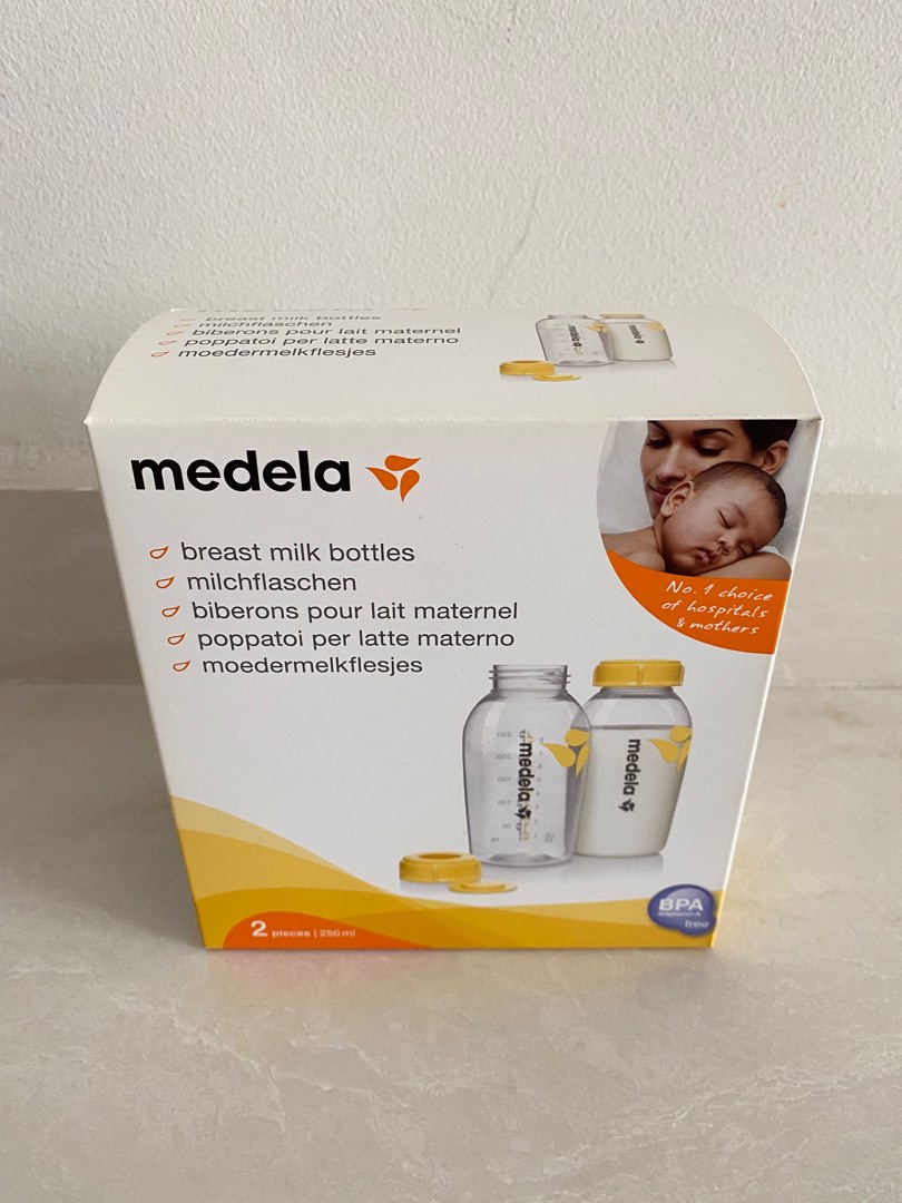 Medela Milk Bottle (2 x 250ml), Babies & Kids, Nursing & Feeding ...