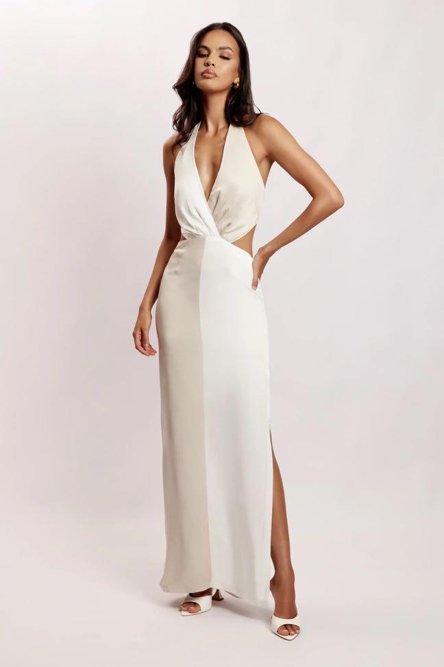 2 tone maxi sales dress