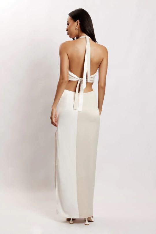 2 tone maxi hotsell dress