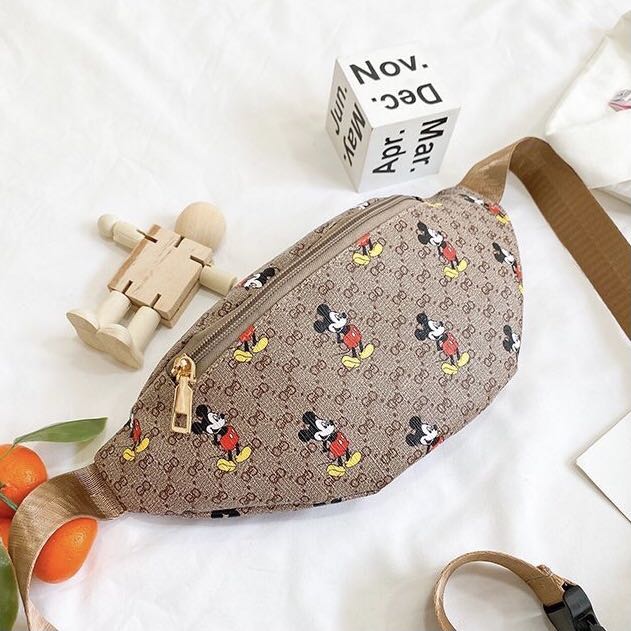 Mickey Mouse Belt Bag, Men's Fashion, Bags, Belt bags, Clutches and