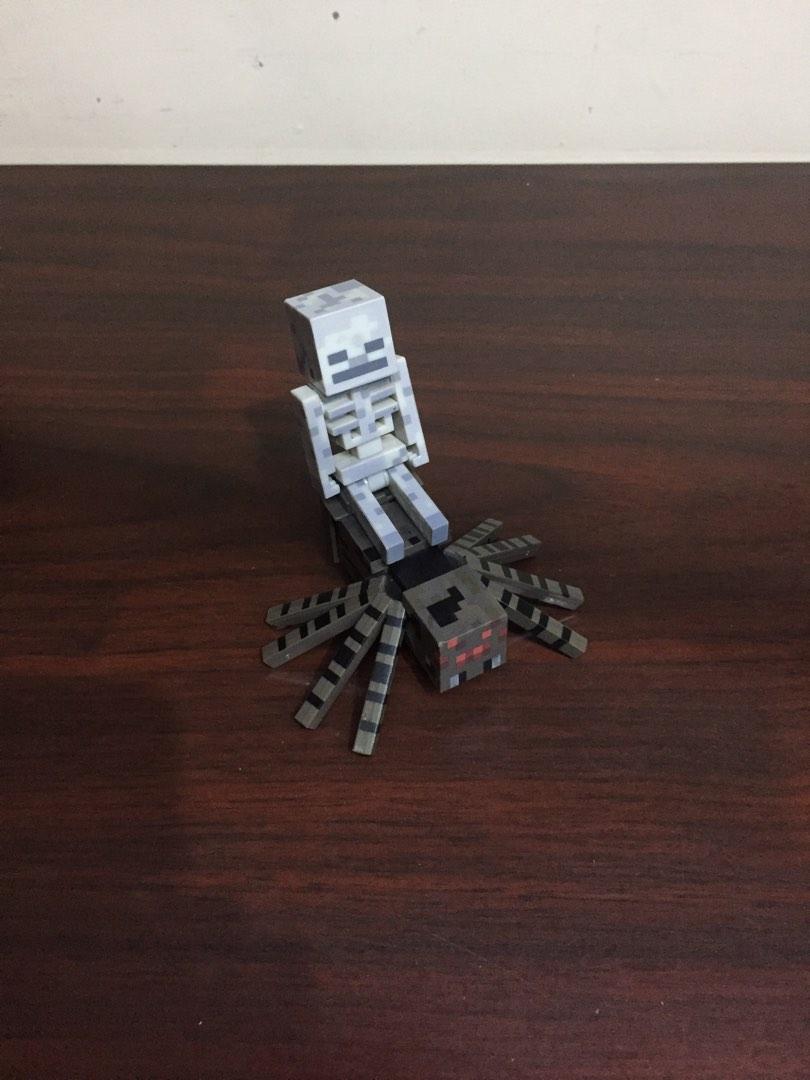 lego minecraft spider jockey