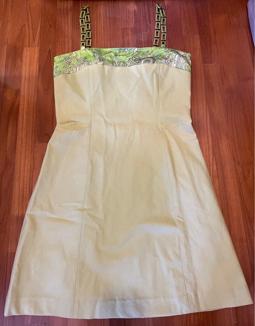 miss sixty green dress Belted Dress main image 1