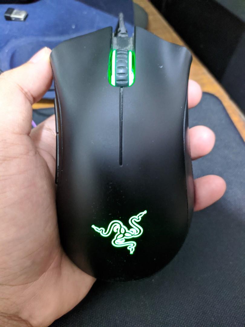 Mouse Razer Deathadder Essential - Secondhand, Elektronik, Bagian ...