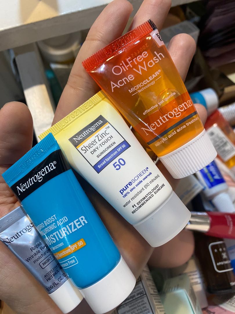 Neutrogena Skin Care Bundle Travel Size, Beauty & Personal Care, Face